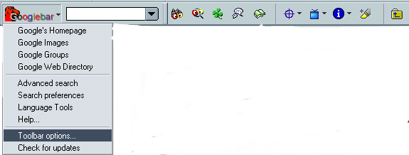 Mozilla's Googlebar